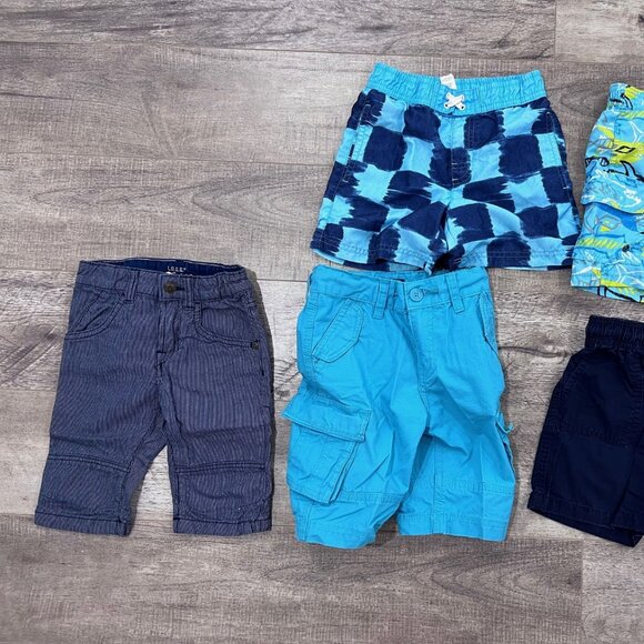 Lot  Set of 5 Shorts and Swim Trunks Boys Toddlers ( 3T ) - Picture 2 of 5